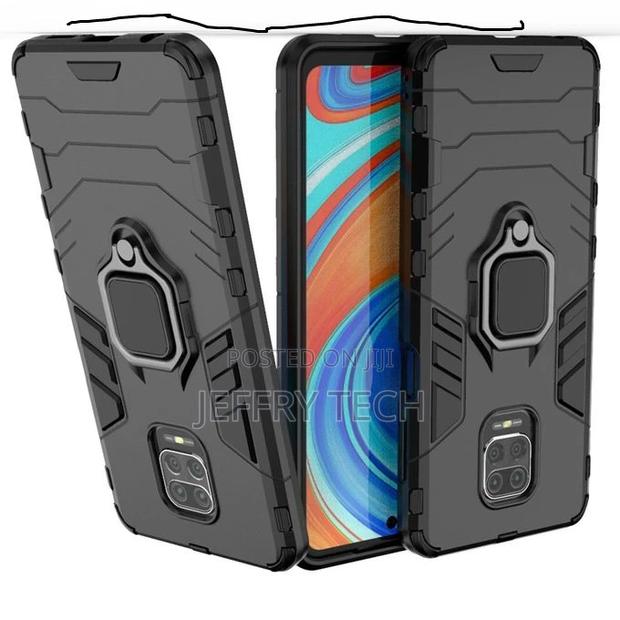 XIAOMI REDMI NOTE 9S Heavy Duty Armor Hard Back Cover With - thumbnail 3