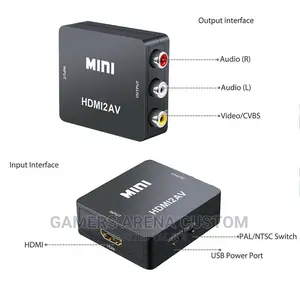 HDMI to AV RCA Video Audio Converter 1080P 60hz