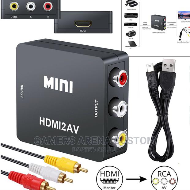 HDMI to AV RCA Video Audio Converter 1080P 60hz - thumbnail 5