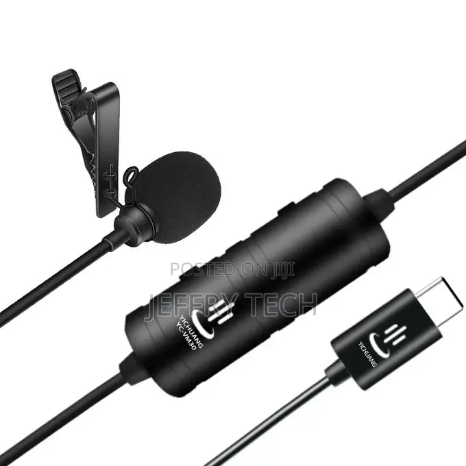 USB-C / Type-C Dual Modes Lavalier Recording Microphone, Ca