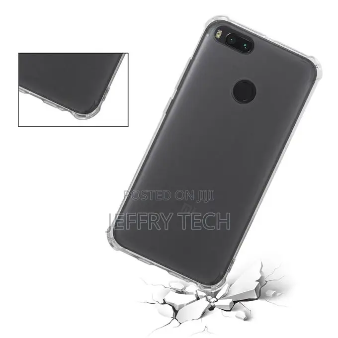Shockproof TPU Protective Case for Xiaomi Mi A1 / 5X (Trans