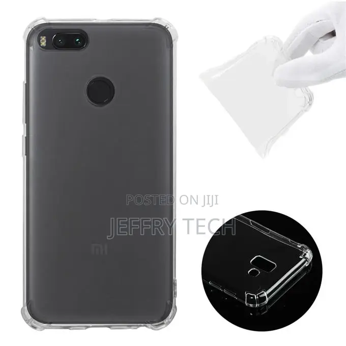 Shockproof TPU Protective Case for Xiaomi Mi A1 / 5X (Trans