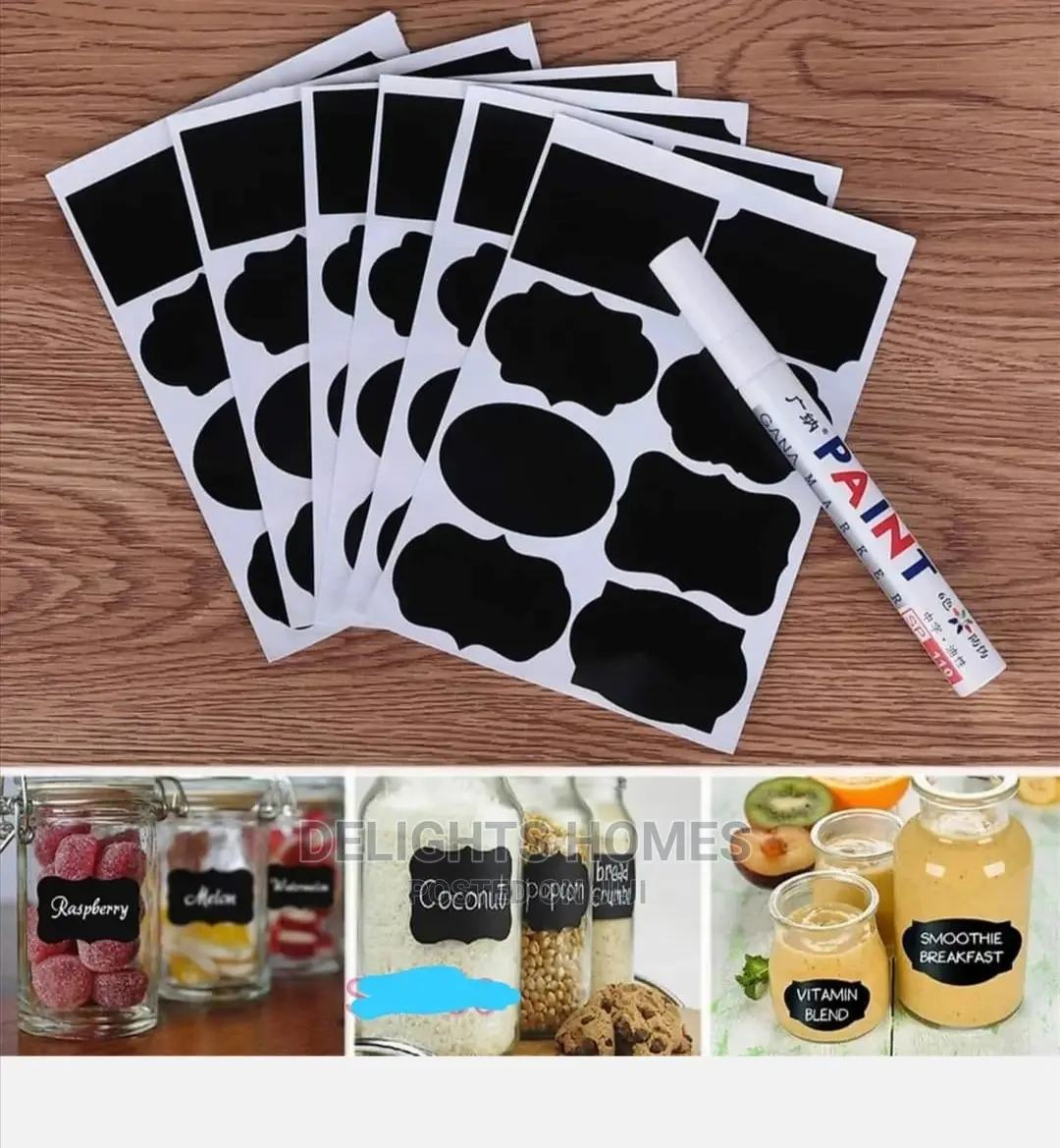 *Pantry Organizing Labels*