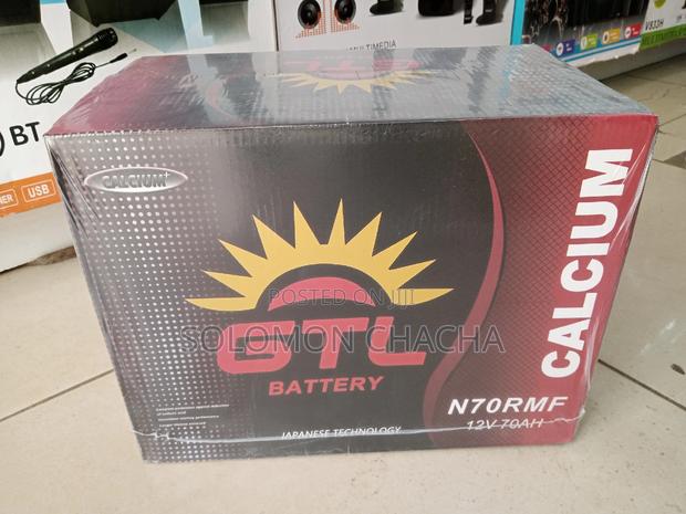 GTL Battery N70RMF 12v CALCIUM Car Battery - thumbnail 2