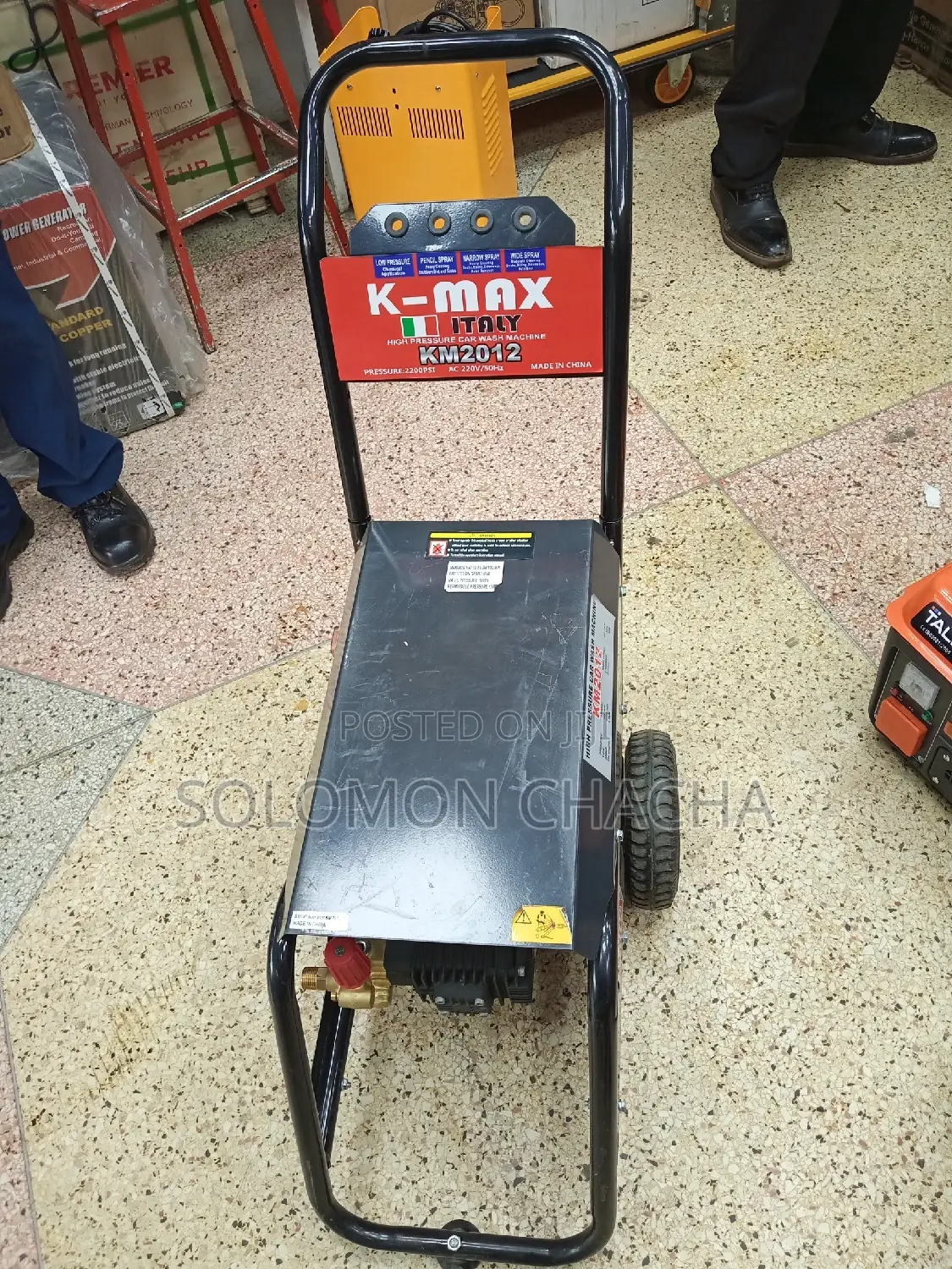 Kmax High Pressure Carwash 2200psi