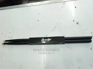 Drumsticks- Wooden Black