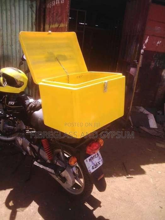 Fibreglass Boxes for Motorbike