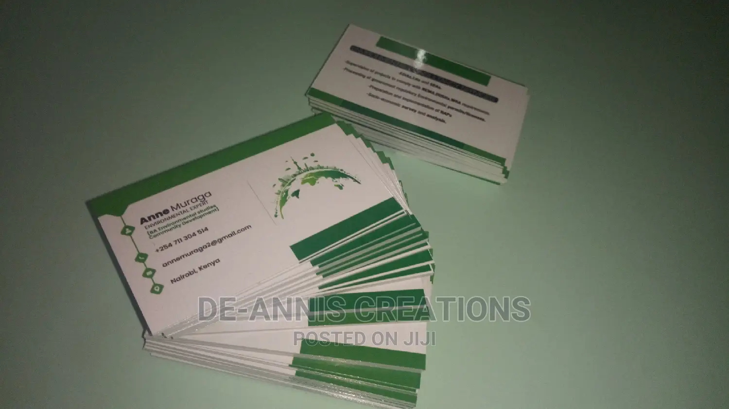 Environmental Business Cards