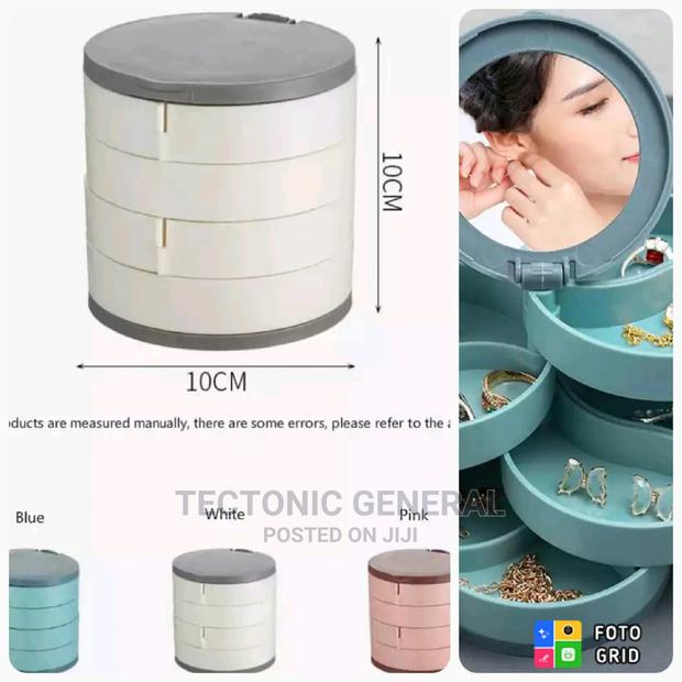 4layered Rotating Make-Up Accessories Storage Box/Organiser - main view