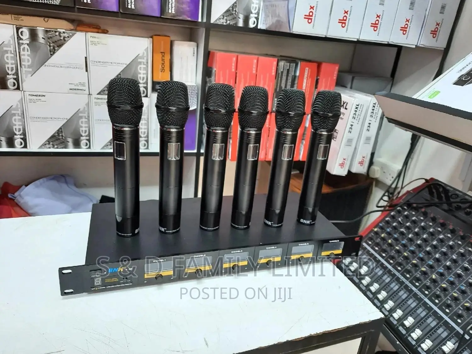 BNK X85 6 Microphones