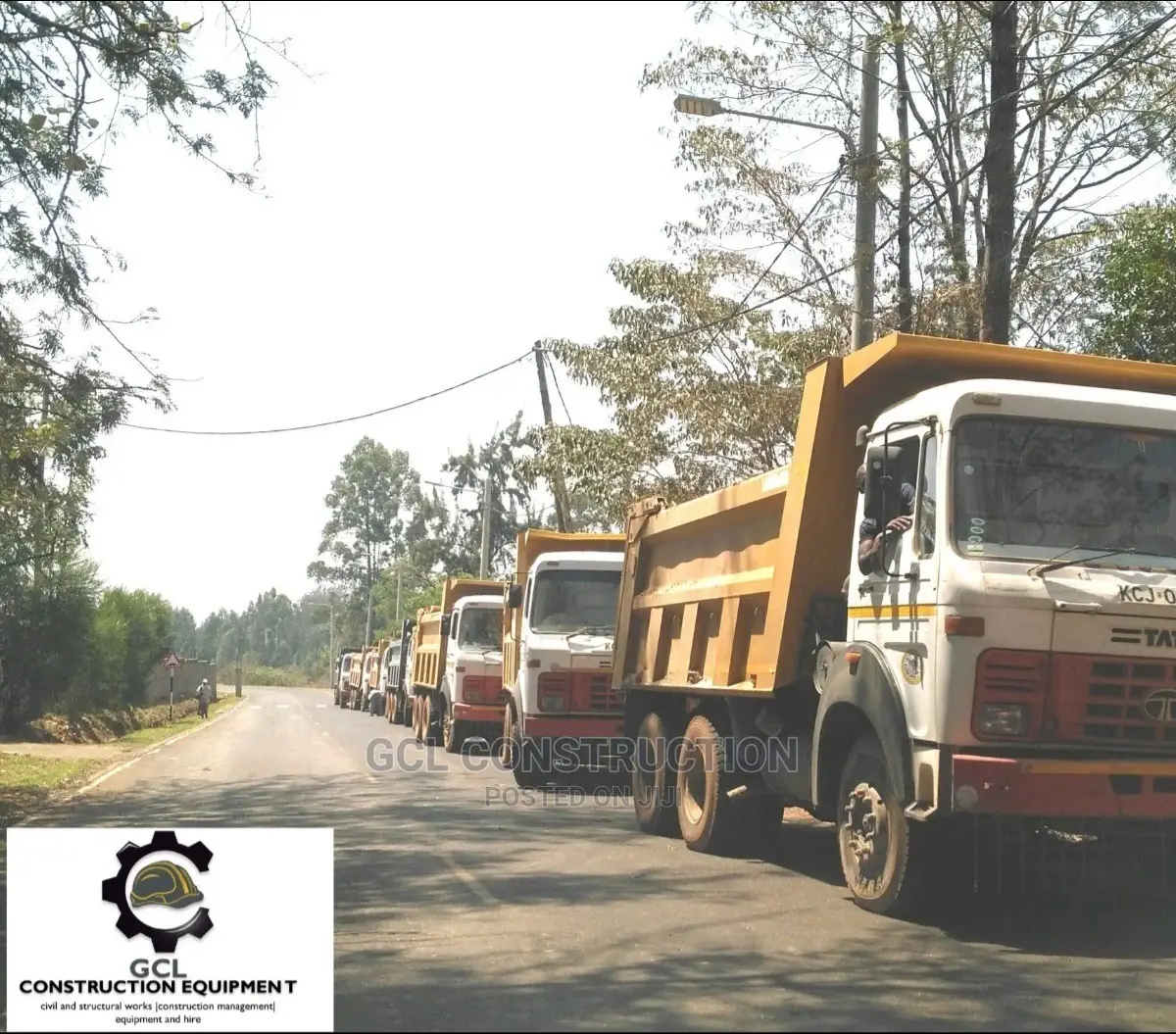 Motor Graders,Rollers,Tipper Trucks And Excavators Available