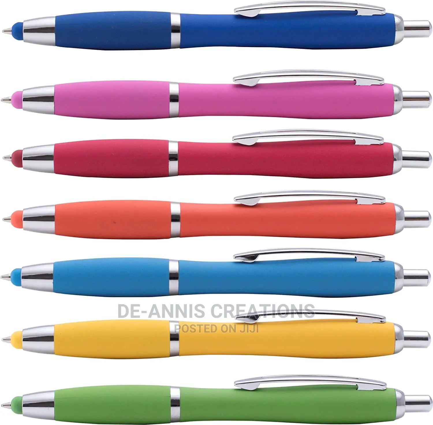 Rubber Coated Pens