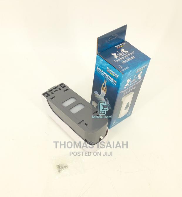 350ml ABS Plastic Wall-Mounted Manual Soap Dispenser Sanitiz - thumbnail 5