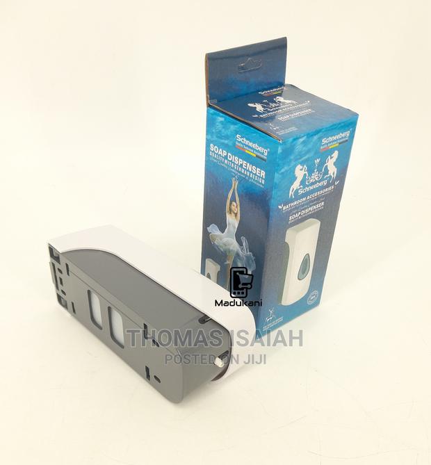 350ml ABS Plastic Wall-Mounted Manual Soap Dispenser Sanitiz - thumbnail 4