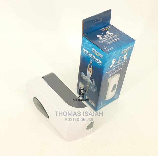 350ml ABS Plastic Wall-Mounted Manual Soap Dispenser Sanitiz - thumbnail 2