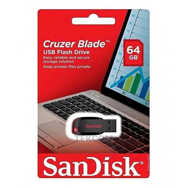 Sandisk Cruzer Blade 64GB Flash Disk Drive