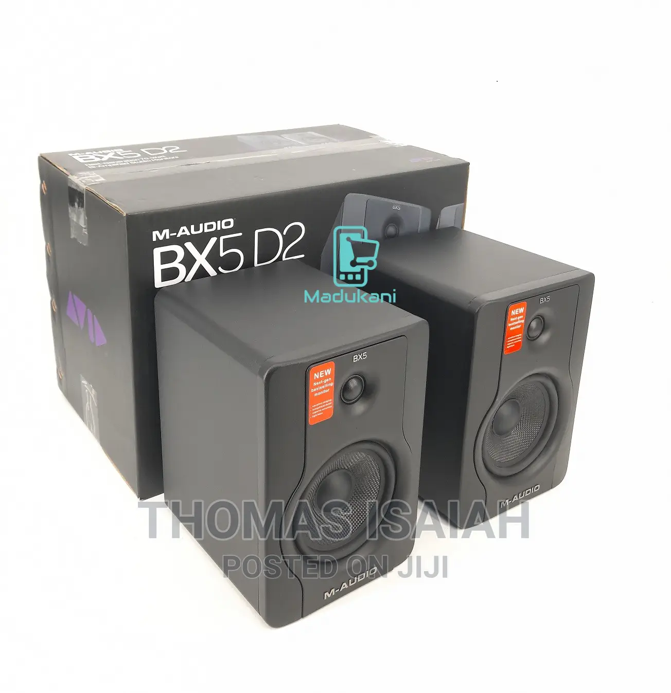 M Audio BX5 D2 5 Inch Active Powered Studio Monitor Speakers