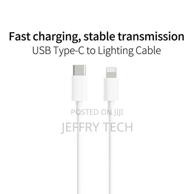18W USB-C / Type-C to 8 Pin Flash Charging Data Cable for IP - thumbnail 2