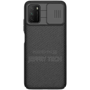 R Xiaomi Poco M3 NILLKIN Black Mirror Series PC Camshield Ca