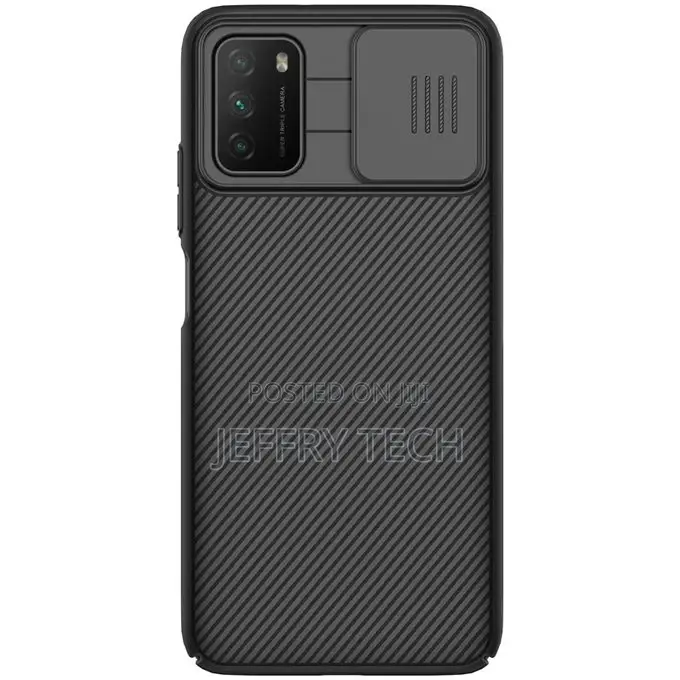 R Xiaomi Poco M3 NILLKIN Black Mirror Series PC Camshield Ca