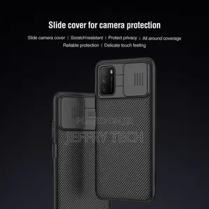 R Xiaomi Poco M3 NILLKIN Black Mirror Series PC Camshield Ca