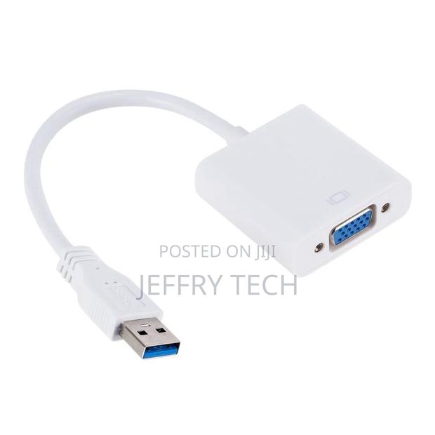 External Graphics Card Converter Cable USB3.0 to VGA, Resol - thumbnail 2