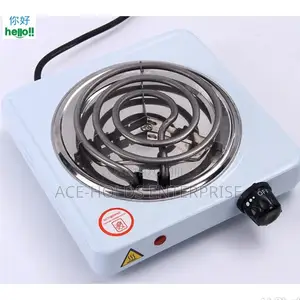 Silver Brand New Electric Single Burner Coil Cooker.