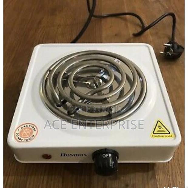 Electric Single Burner Coil Cooker. - main view