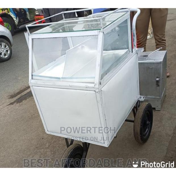 Commercial Chips / Egg/ Smokie Trolley - main view