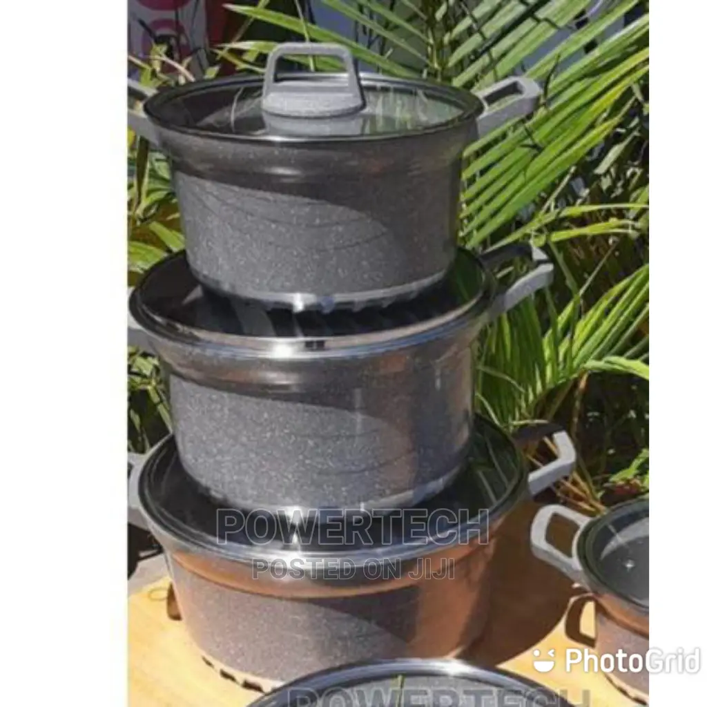 Grey Bosch Granite Cookware Set