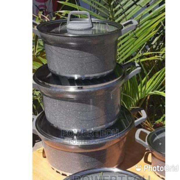 Grey Bosch Granite Cookware Set - main view