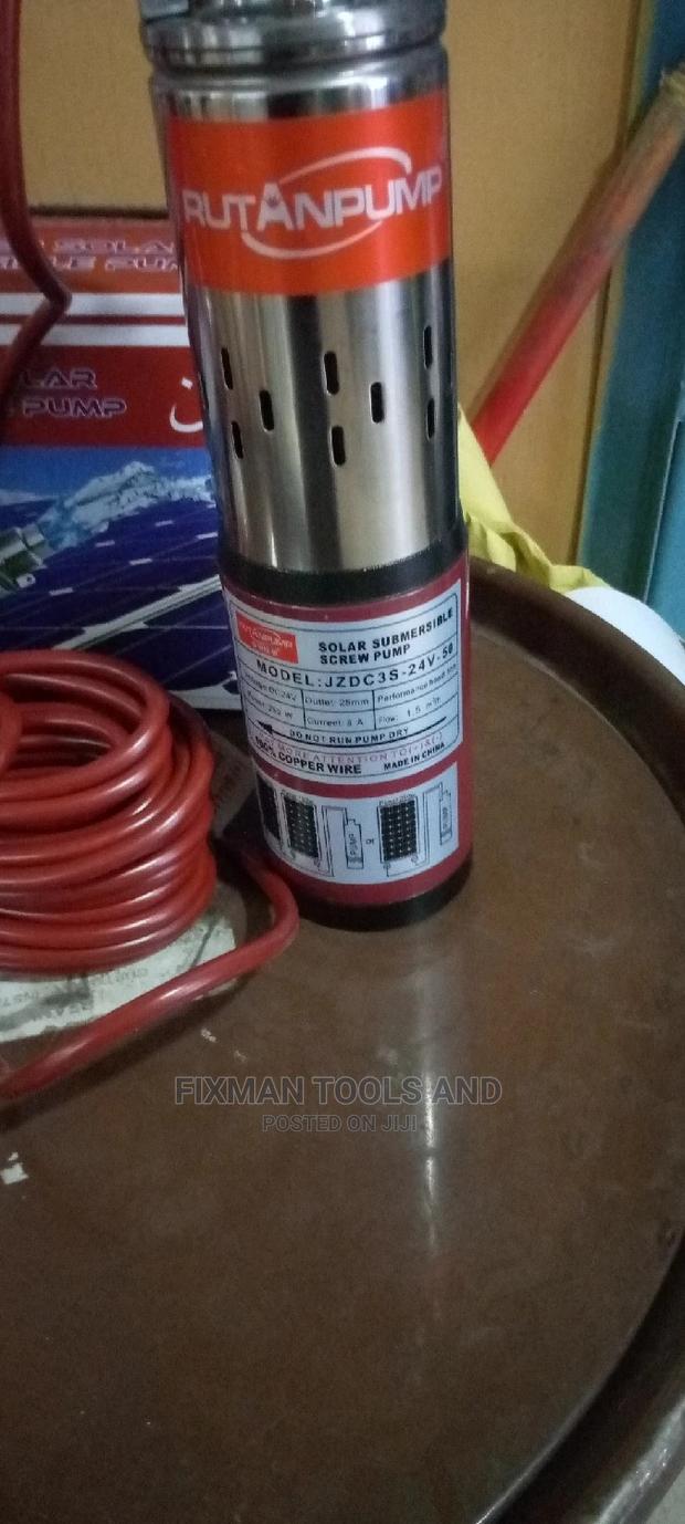 New Solar DC Submissive Water Pump, 250 Watts, 50 M Head, - thumbnail 3