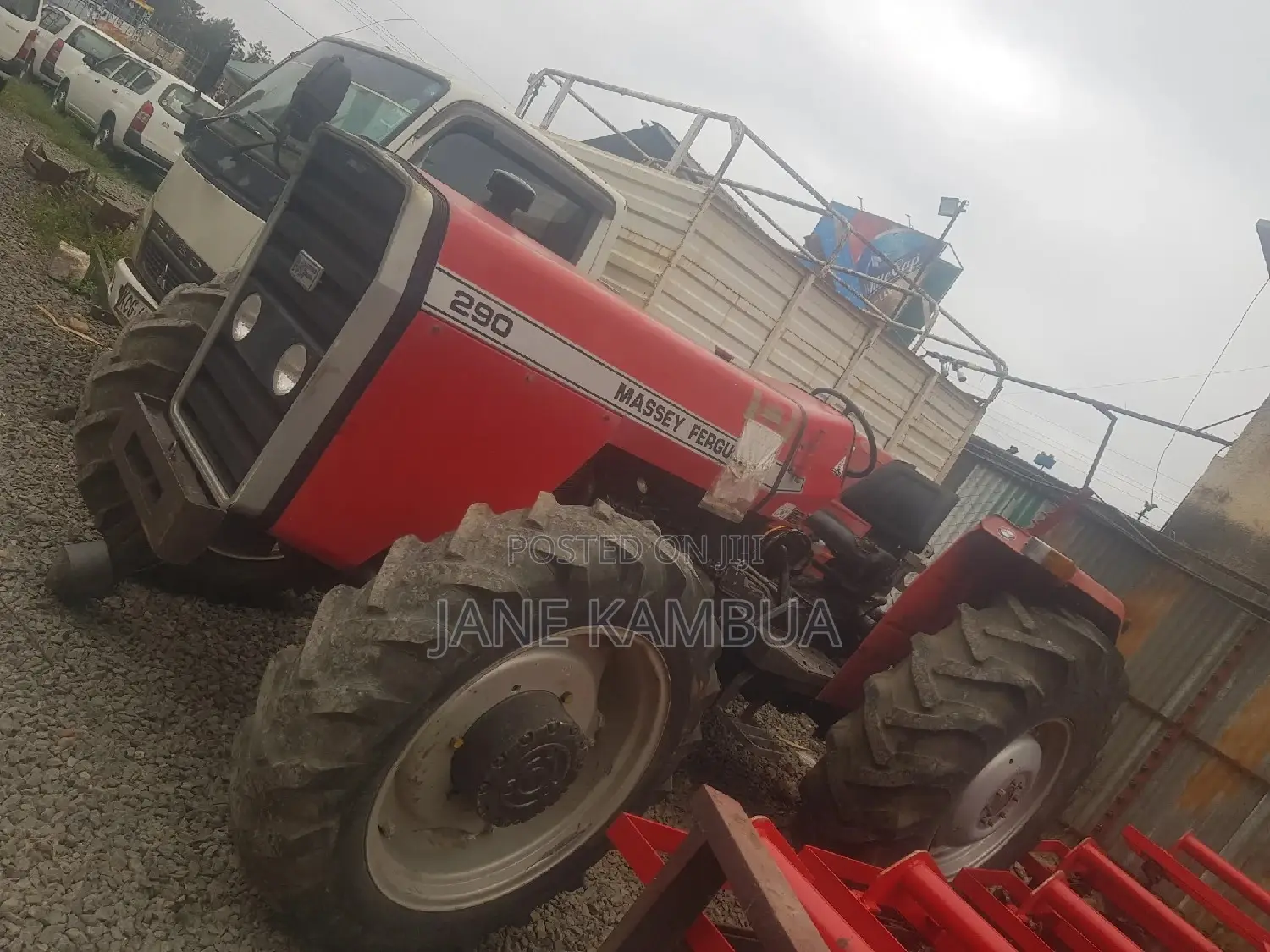 Mf 290 4wd Ex Uk Tractor