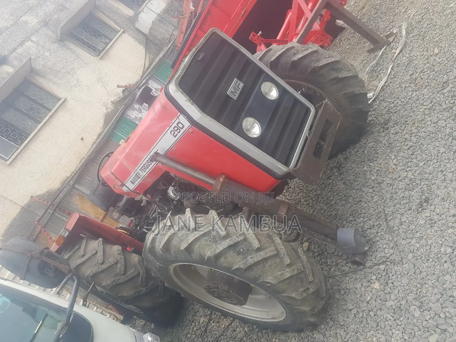 Mf 290 4wd Ex Uk Tractor