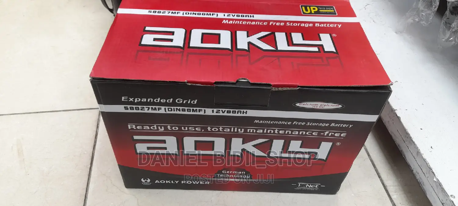 Aokly Din 88ah Germany Machine Battery