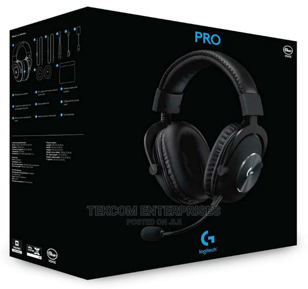 Logitech Pro X Gaming Headset - 7.1 / Blue Microphone - main view