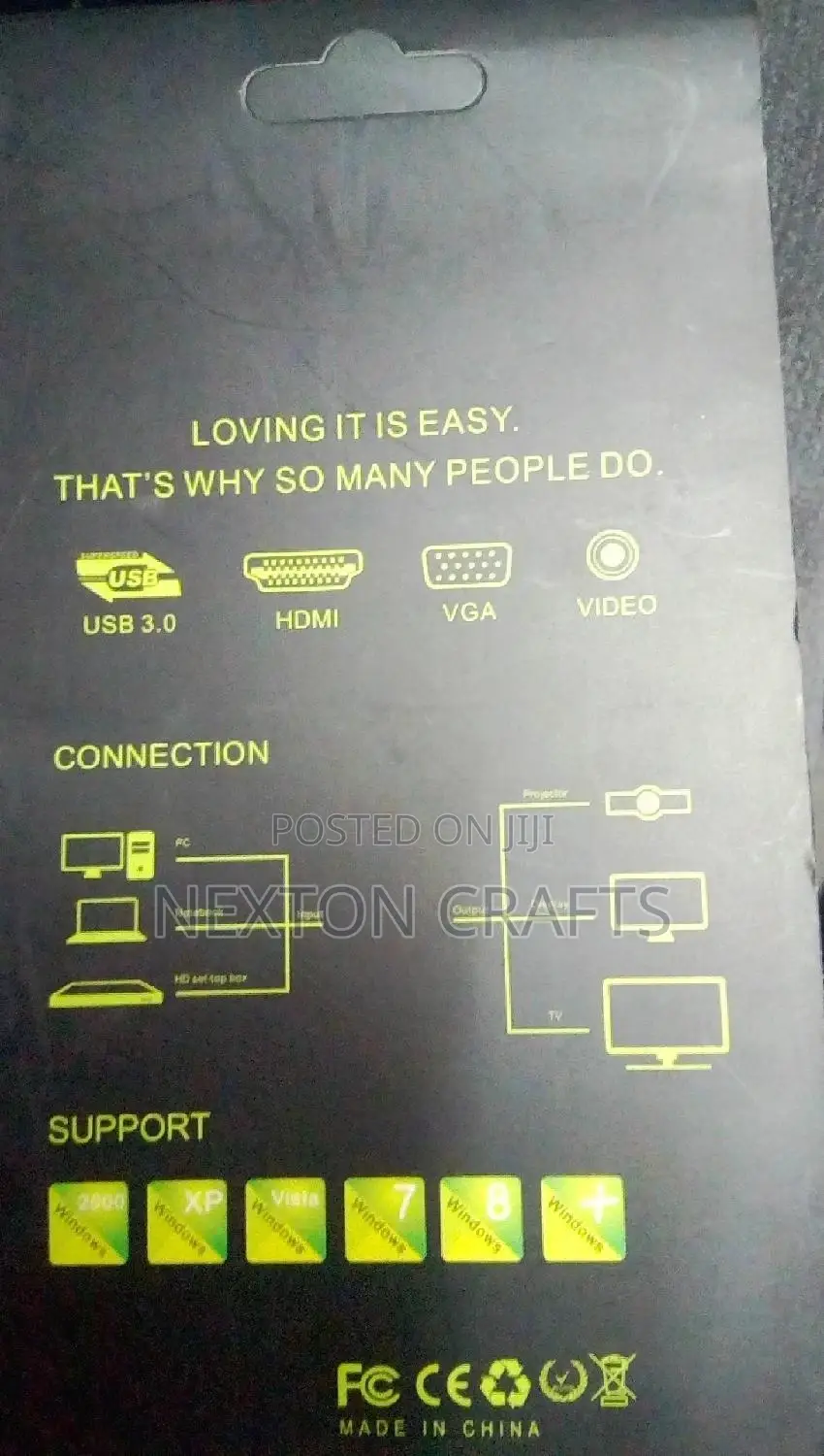VGA to HDMI Converter Cable With Audio Support 1080P