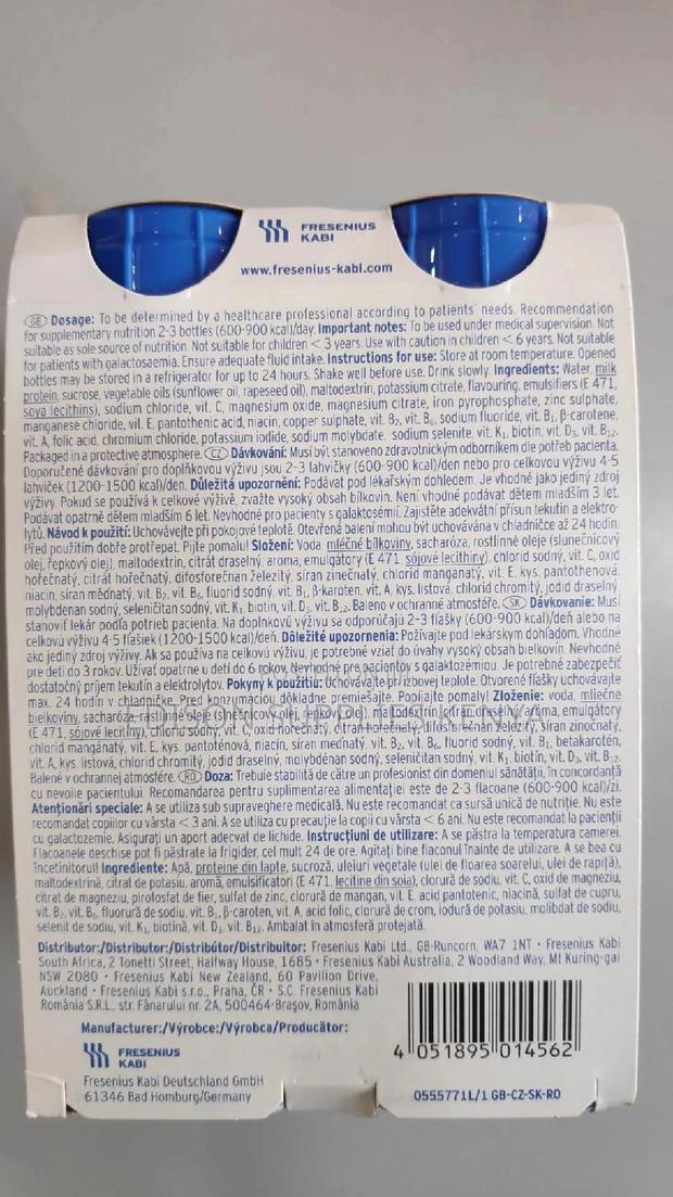 Fresubin Protein Energy Vanilla 200ml (4 Pack) - thumbnail 4