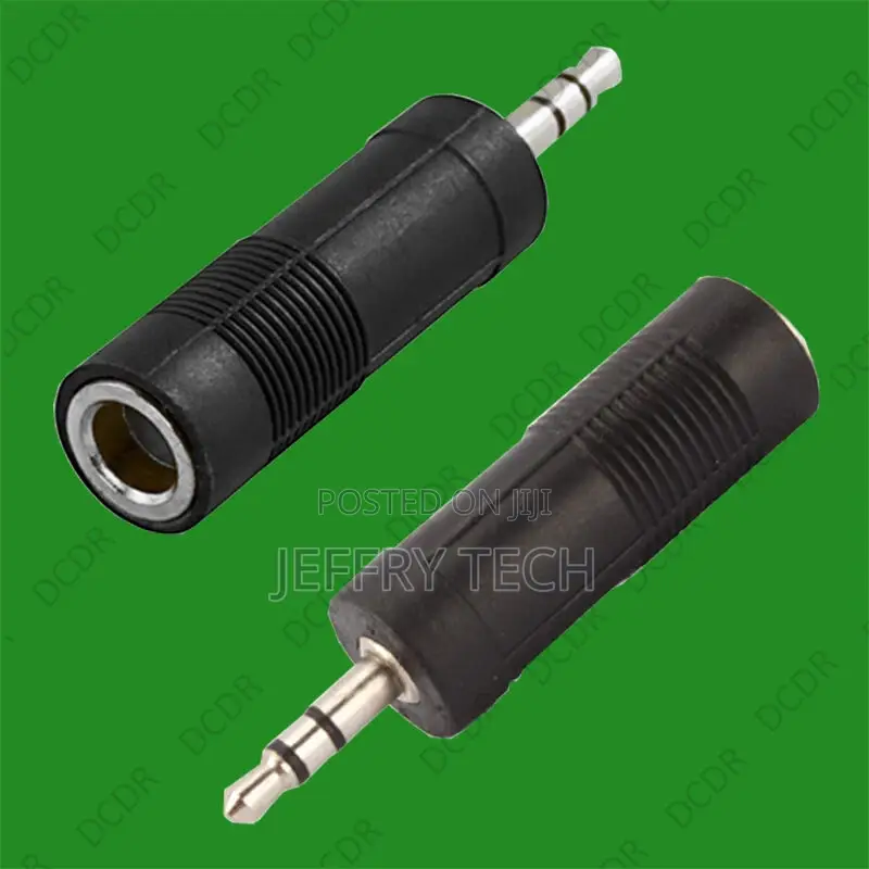 6.5mm Female Plug to 3.5mm Male Jack Stereo Audio Adapter Co