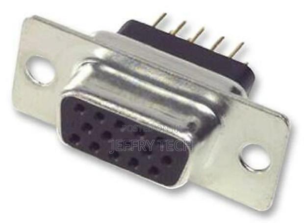 Socket, D, High Density, Pcb, 15way, for Multicomp, D Sub Co