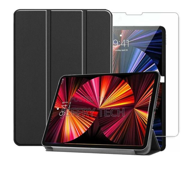 For Apple iPad Pro 11 (2021) Smart Case Cover Glass Screen - thumbnail 3