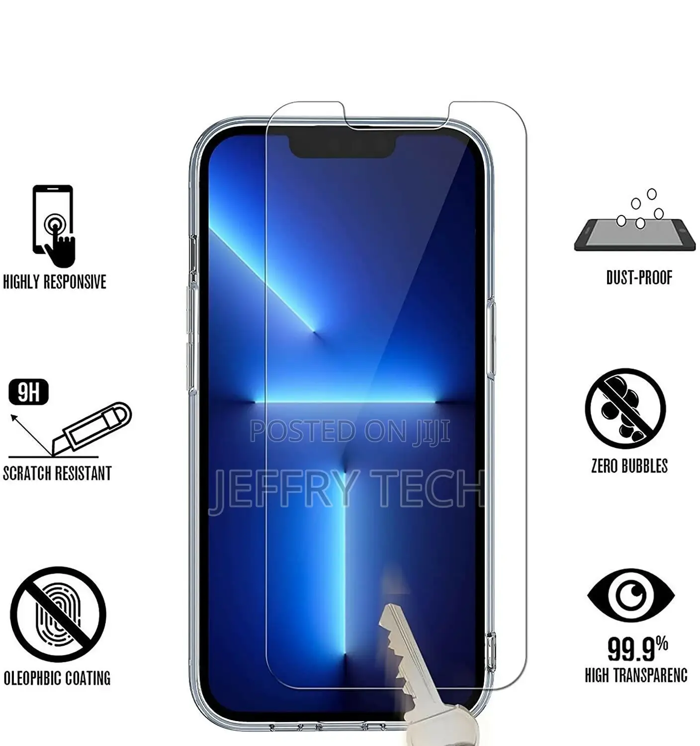 For Apple iPhone 13 Mini/Pro/Max Case Clear Gel Cover Glas