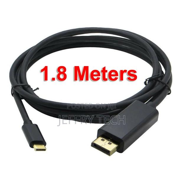 USB Type C Thunderbolt 3 to Displayport Adapter Cable 4K at 60H