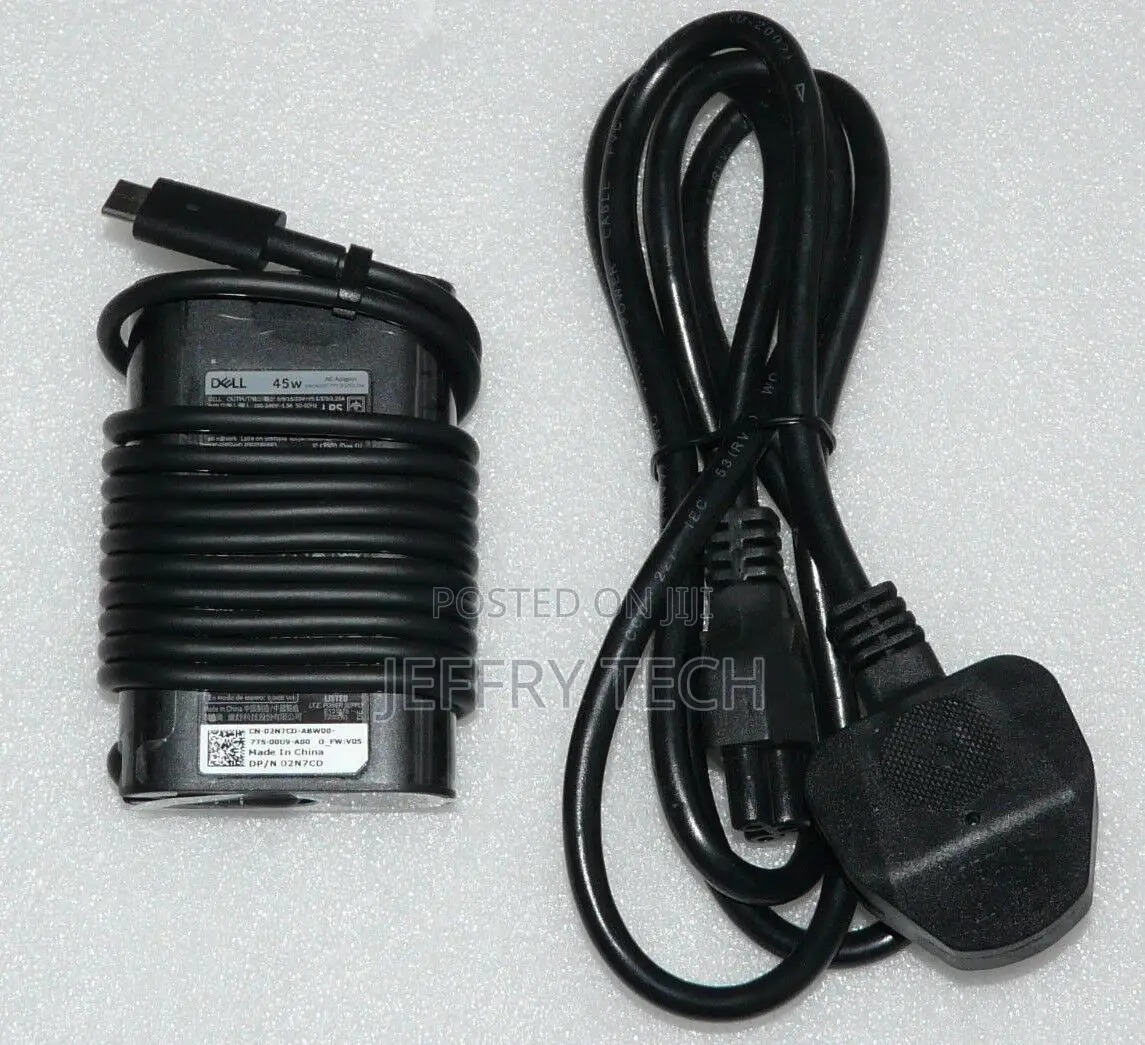 Dell XPS 12 (9250) Chromebook 13 (3380) 45W Usbc Charger Hdc