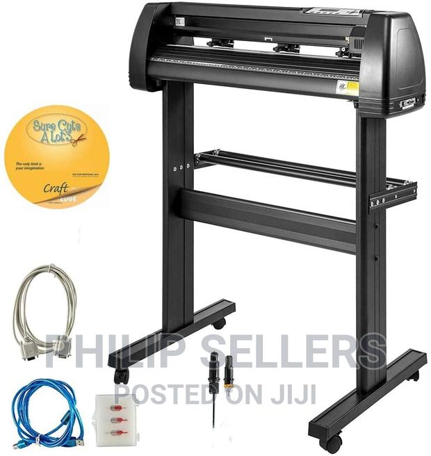 Vinyl Cutter 24 Inch Cutting Plotter Machine 720mm Paper Fe - main view