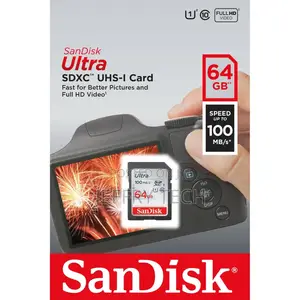 Sandisk Ultra SD Sdxc 32gb/64gb/128gb Class10 Uhs-I SDHC Mem
