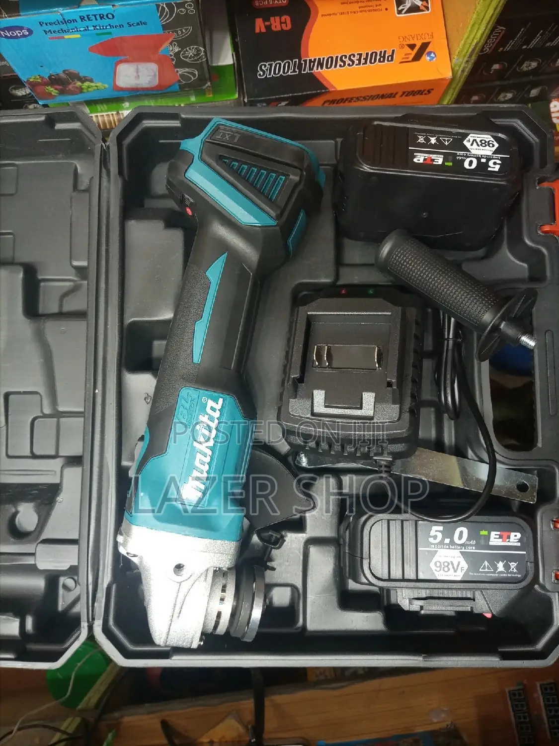 Makita Cordless Grinder 98v