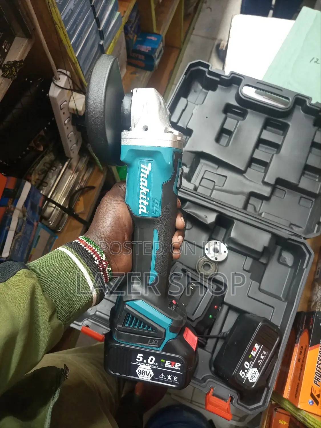Makita Cordless Grinder 98v