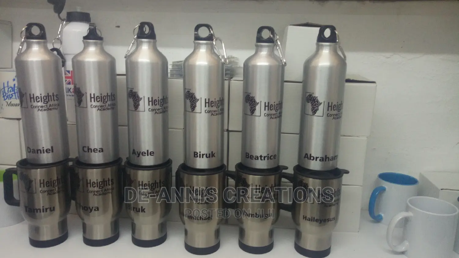 Sublimation Metallic Bottles