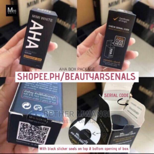Original Mimi White Aha Serum With Scan Code. - thumbnail 3